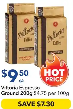 Ritchies Vittoria Espresso Ground offer