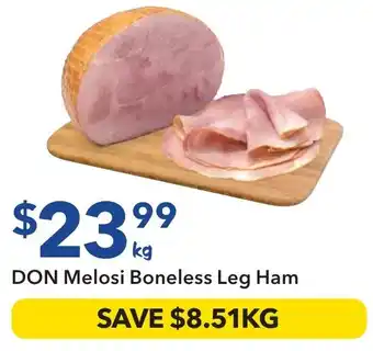 Ritchies DON Melosi Boneless Leg Ham offer