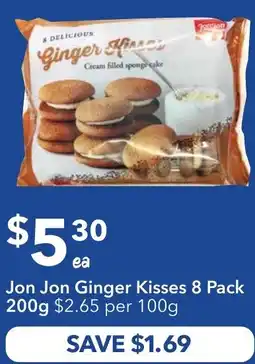 Ritchies Jon Jon Ginger Kisses offer