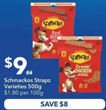 Ritchies Schmackos Strapz Varieties offer