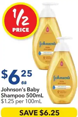 Ritchies Johnson's Baby Shampoo offer