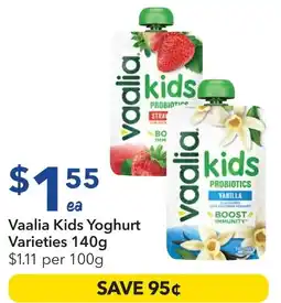 Ritchies Vaalia Kids Yoghurt Varieties offer