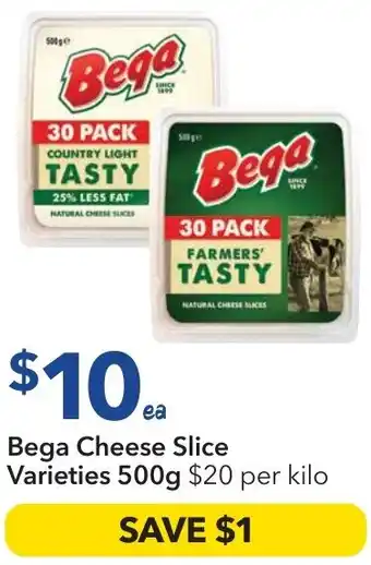 Ritchies Bega Cheese Slice Varieties offer