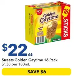 Ritchies Streets Golden Gaytime offer
