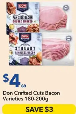 Ritchies Don Crafted Cuts Bacon Varieties offer