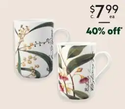 Harris Scarfe MAXWELL & WILLIAMS Royal Botanic Gardens Mug offer