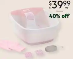Harris Scarfe HOMEDICS Bubble Bliss Deluxe Foot Spa offer
