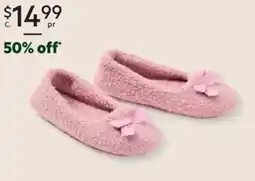 Harris Scarfe SASH & ROSE Swan Almond Toe Shearling Slipper offer