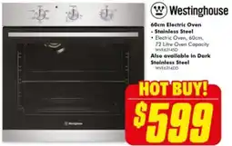 The Good Guys 60cm Electric Oven - Stainless Steel offer