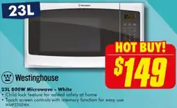 The Good Guys 800W Microwave - White offer
