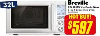 1200W the Combi Wave 3-in-1 Convection 3-in-1 Convection Oven BMO870855