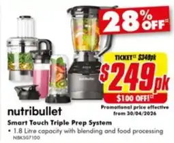 The Good Guys Smart Touch Triple Prep System offer