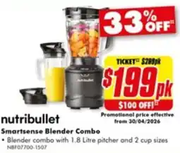 The Good Guys Smartsense Blender Combo offer