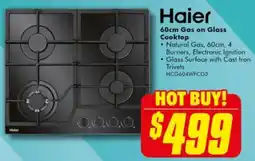 The Good Guys 60cm Gas on Glass Cooktop offer