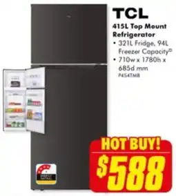 The Good Guys Top Mount Refrigerator offer