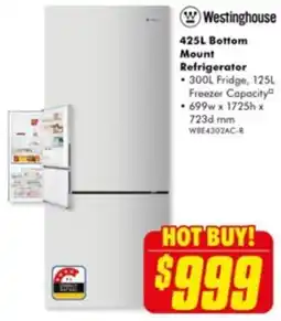 The Good Guys Bottom Mount Refrigerator offer