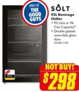 The Good Guys Beverage Chiller offer