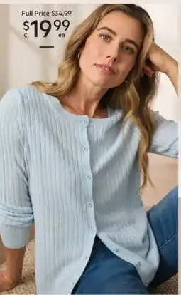 Harris Scarfe Soft Touch Cable Cardigan offer