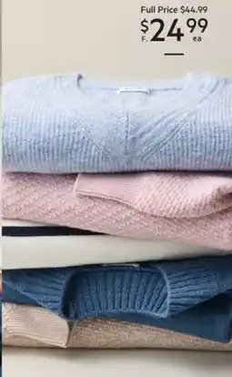 Harris Scarfe Cosy Jumper Assorted Styles & Colours offer