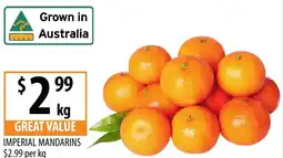 Supabarn Imperial mandarins offer