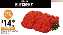 Supabarn Beef lean mince bulk pack offer