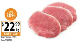 Supabarn Pork medallions offer