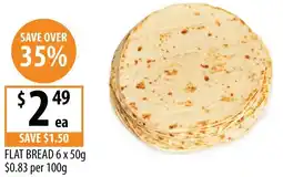 Supabarn Flat bread offer