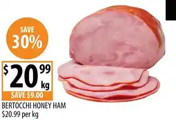 Supabarn Bertocchi honey ham offer