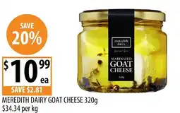 Supabarn Meredith dairy goat cheese offer