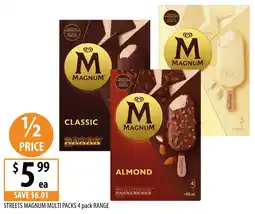 Supabarn Streets magnum multi offer
