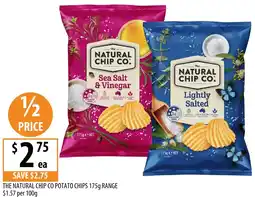 Supabarn The natural chip co potato chips offer