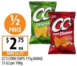 Supabarn Cc's corn chips range offer