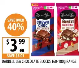 Supabarn Darrell lea chocolate blocks range offer