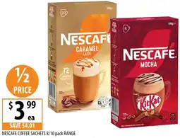 Supabarn Nescafe coffee sachets offer