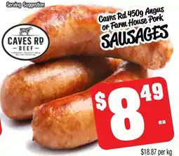 Farmer Jack's Caves Rd Angus or Farm House Pork offer