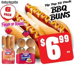 Farmer Jack's Tip top bbq buns offer