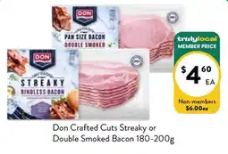 Farmer Jack's Double Smoked Bacon offer