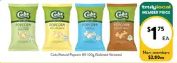 Farmer Jack's Cobs Natural Popcorn offer