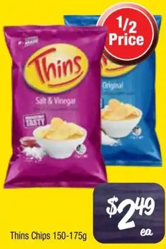 Farmer Jack's Thins Chips offer