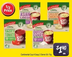 Farmer Jack's Continental Cup A Soup offer