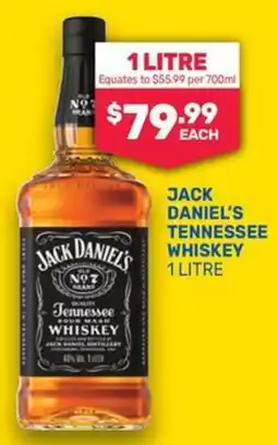 SipnSave Jack daniel's tennessee whiskey offer