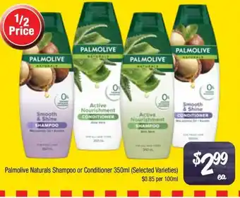 Farmer Jack's Palmolive Naturals Shampoo or Conditioner offer