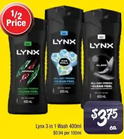 Farmer Jack's Lynx 3 in 1 Wash offer