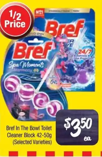 Farmer Jack's Bref In The Bowl Toilet Cleaner Block offer