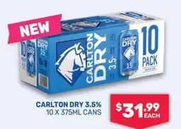SipnSave Carlton dry 3.5% offer