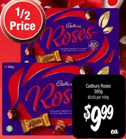 Farmer Jack's Cadbury Roses offer