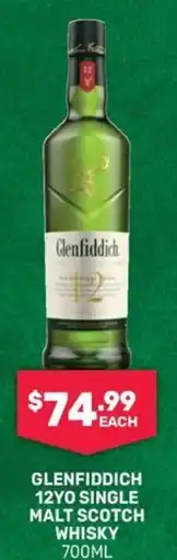SipnSave Glenfiddich 12yo single malt scotch whisky offer