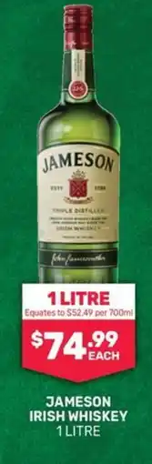 SipnSave Jameson irish whiskey offer