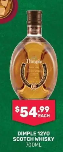 SipnSave Dimple 12yo scotch whisky offer