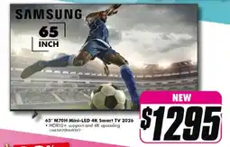 The Good Guys Samsung 65" M70H Mini-LED 4K Smart TV 2026 offer